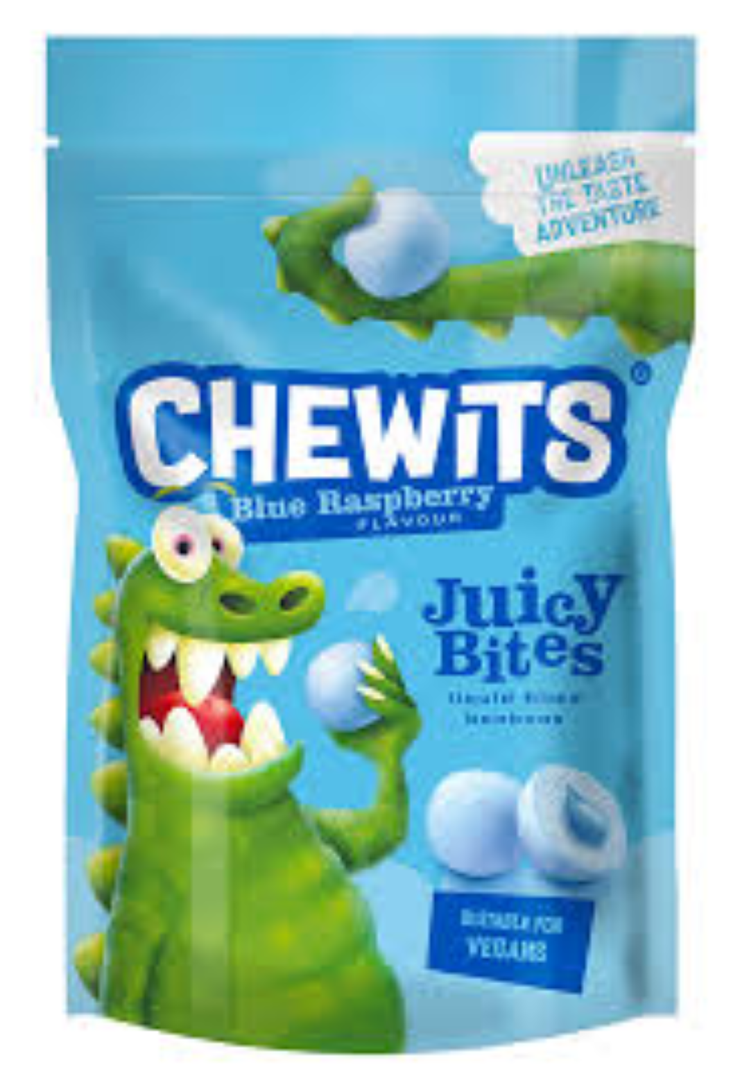CHEWITS BLUE RASPBERRY JUICY BITES 145G